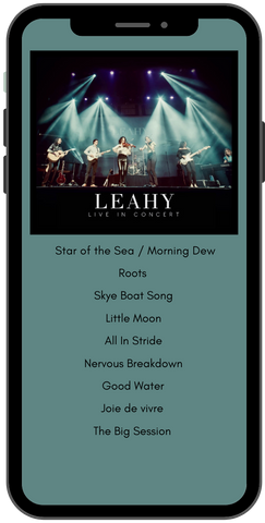 LEAHY Live In Concert - Digital Download